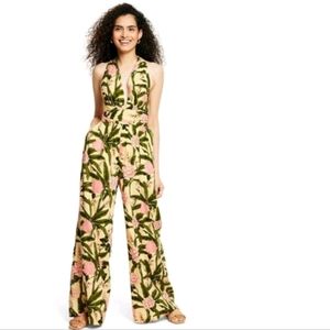 Agua Bendita x Target Poeny Botanical Print Jumpsuit XS
